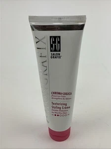 Salon Grafix Chroma-Logica Texturizing Styling Creme for Wet Dry Hair 6 Fl Oz - Picture 1 of 2