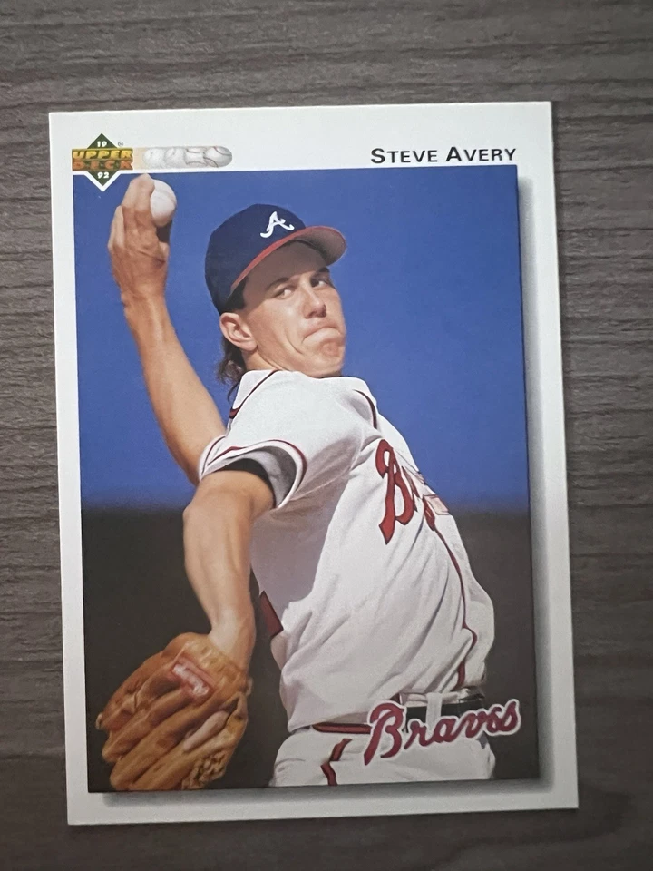 1992 Upper Deck #475 Steve Avery Baseball Card - Image 1 of 2