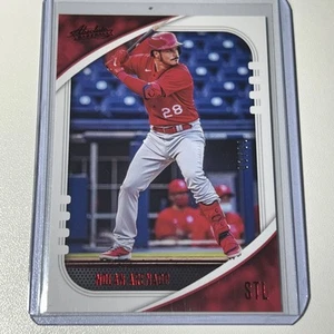2021 Panini Absolute Nolan Arenado Red Foil Parallel #d /99 #63 Cardinals - Picture 1 of 3