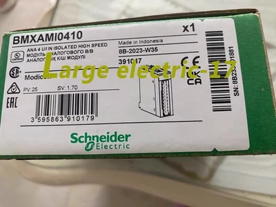  Electric BMXAMO0410 Modicon X80 4 Analog Output PLC Module New In Box - Image 1 of 3