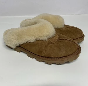 UGG Coquette Women's Size 7 US Chestnut Suede Slide Comfort Slipper Shoes 5125 - Picture 1 of 8