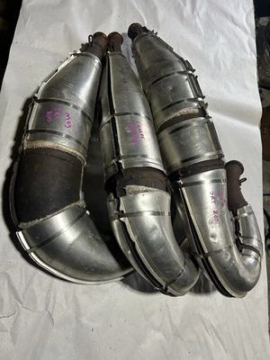 ARCTIC CAT 1999-2001 PANTERA ZRT 800 OEM Triple Stock EXHAUST PIPE Pipes - Image 1 of 4