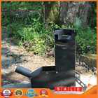 Outdoor Camp Stainless Steel Wood Stove Backpacking Picnic Hiking Rocket Stove