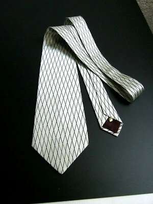 Prestige Novo Vintage 70 Pura Seta Seda Pura Feito Na Itália - Imagem 1 de 4