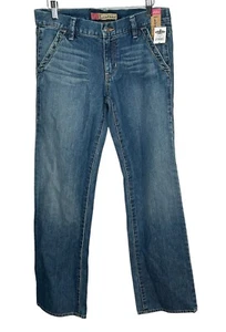 New Old Navy Women’s Boy-Cut Ultra Low Waist Jeans Size 6 BNWT - Picture 1 of 5