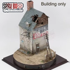1/35 diorama European ruined house building assembly kit (Building only) - Picture 1 of 4
