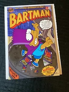 Bartman #1 (Bongo Comics December 1993) Silver foil variant NM - Picture 1 of 2