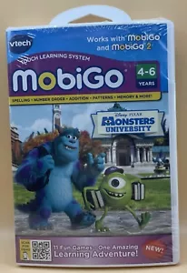 V Tech Mobigo Disney Pixar Monsters University Learning Video Game - Picture 1 of 8
