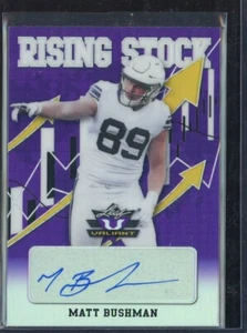 2021 Leaf Valiant Rising Stock Purple #RSMB1 Matt Bushman 20/25 - Picture 1 of 1