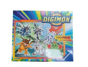 Y2K Ravensburg Digimon Digital Monsters 100 Piece Jigsaw Puzzle (New, Sealed) 