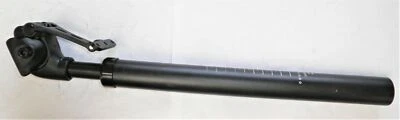 PROMAX EXT BLACK DROPPER ALUMINUM SEAT POST 31.6 BIKE PARTS 29-28 - Image 1 of 4