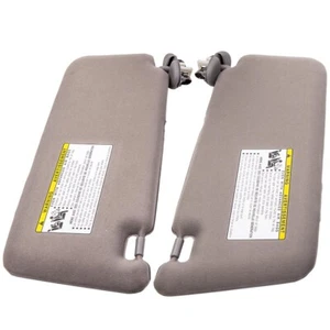 Par de parasoles para conductor izquierdo y pasajero derecho aptos para Toyota Camry 07-11 gris - Imagen 1 de 11