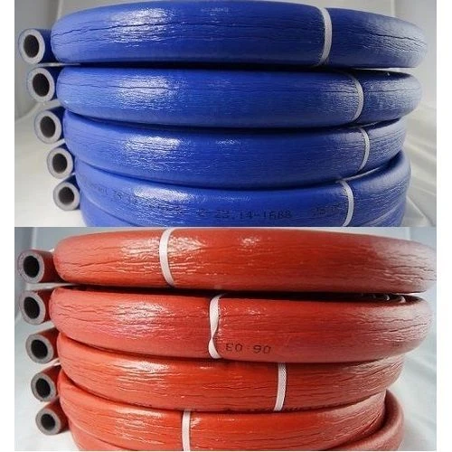Thermaflex Rohrisolierung 15-35mm 10m Isolierschlauch PEX, BLAU / ROT variant