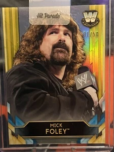 2020 Topps WWE Legends #BL-14 Mick Foley Gold Refractor 31/50 - Bild 1 von 3