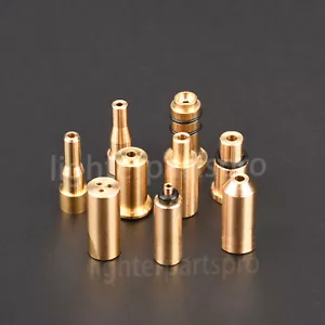 9 adaptadores de recarga de gas reutilizables metálicos para ST Dupont Dunhill y otros encendedores - Imagen 1 de 18