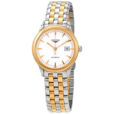 Longines Flagship White Women's Two tone Automatic Watch - L4.374.3.22.7 - Image 1 of 3