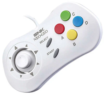 NEW SNK NeoGeo Mini Video Game Pad Controller FP1N1N1810 gamepad WHITE neo-geo - Image 1 of 2