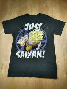 Dragon Ball Z "Just Saiyan Hombre Ripple Junction, Camiseta, Talla Pequeña - Imagen 1 de 4