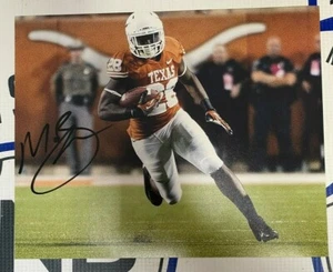 Malcolm Brown Signed/Autographed Texas Longhorns NCAA 8x10 Photo NB Autos COA - Picture 1 of 4