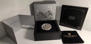 2022 P PROOF Australia 1 Oz Platinum Lunar Year of The Tiger Lunar Series 3 - Picture 1 of 14