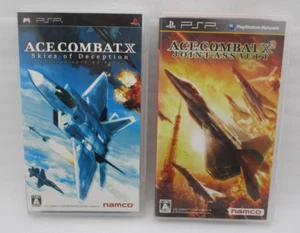 ACE COMBAT X Skies of Deception & X2 Joint Assault PSP 2Games Japan import - Picture 1 of 10