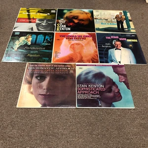 Stan Kenton-8 RECORD LOT CAPITOL RECORDS - Picture 1 of 3