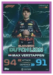 #328 MAX VERSTAPPEN (GLADIADORES) PARALELO TURBO ATTAX 2023 - Imagen 1 de 1