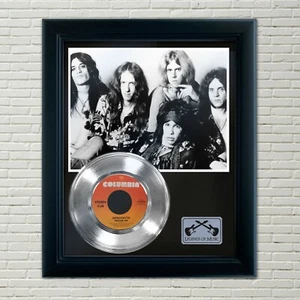 Aerosmith "Dream On" Framed 45 Silver Record Display - Picture 1 of 3