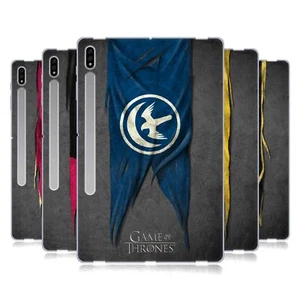OFFICIAL HBO GAME OF THRONES SIGIL FLAGS SOFT GEL CASE FOR SAMSUNG TABLETS 1 - Picture 1 of 18