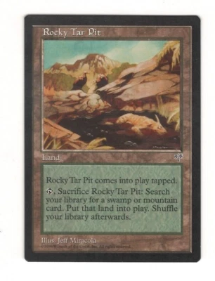 MtG - RockyTar Pit - Mirage - x1 card - Near Mint - Image 1 of 2