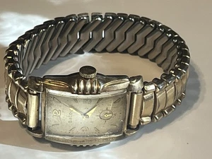 Vintage Herren Aufzieh Armbanduhr Nachlass Fund Bulova Lot 38 - Bild 1 von 2