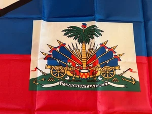 USA & Haiti Combination Flag 3x5 foot NEW - Picture 1 of 4