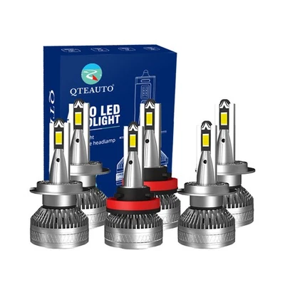 6PC H7 H8/H9/H11 LED Daytime running High Low Beam For 2009-2013 BMW 335I Xdrive - Image 1 of 4