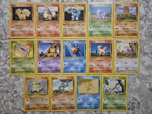 14x WOTC Vintage Pokemon Bundle | Pokémon TCG Base Set - Foto 1 di 1
