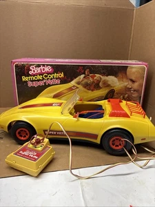 1979 Mattel Barbie Super'Vette Corvette Remote Control W/Original Box- - Picture 1 of 17