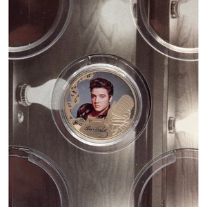 Elvis Presley Collectors Gibraltar 2021 Half Crown Coin in Collector's Sleeve - Picture 1 of 7