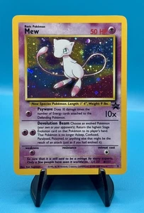 Pokémon TCG Mew Holographic Black Star Promo #9 WOTC 1999-2000 - Bild 1 von 2