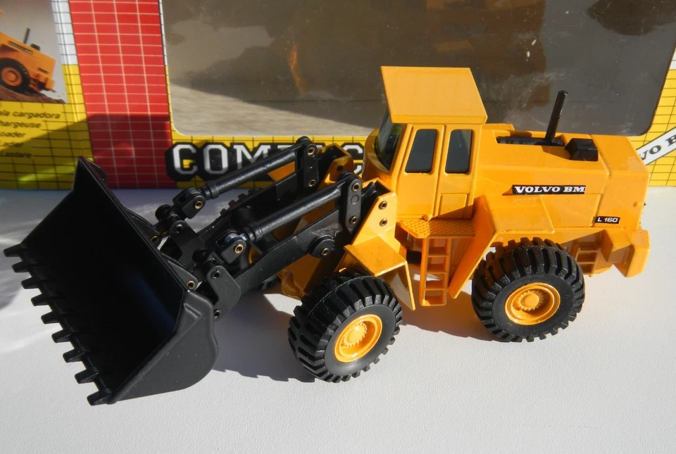 Vintage Joal Compact Diecast VOLVO BM L160 Front End Loader