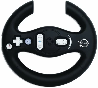 GameOn Compatible Wheel - Black (Wii) (Nintendo Wii) - Image 1 of 2