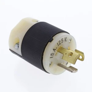 Hubbell Non-NEMA Turn Locking Plug Twist Lock 20A 125/250V 3P3W 9965 - Picture 1 of 7