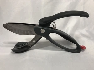 Pampered Chef Salad Chopper Double Bladed Herb Cutting Scissors Shears - Picture 1 of 10