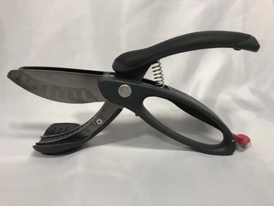 Pampered Chef Salad Chopper Double Bladed Herb Cutting Scissors Shears - Image 1 of 4