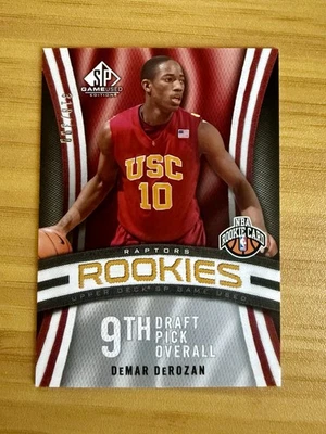 Juego SP 2009-10 usado #112 DeMar DeRozan/399 radiocontrol novato ¡RARO FUTURE HOF! Foto 1 de 2