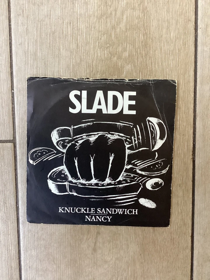 SLADE - KNUCKLE SANDWICH NANCY7" VINYL SINGLE 1981 CHEAPSKATE RECORDS CHEAP 24 - Image 1 of 1