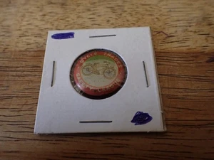 ANTIQUE CYCLE TRADES SAFETY LEAGUE bicycle PIN BACK - Picture 1 of 2