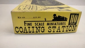 FSM Fine Scale Miniatures #60 Stazione di Carbone Kit Artigiano HO 1/87 - Foto 1 di 6