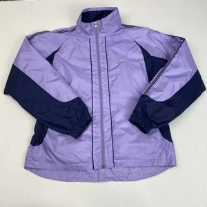 Wilson Women's Jacket S Lined Full Zip Lavender-Purple / Blue Windbreaker VTG - Picture 1 of 11