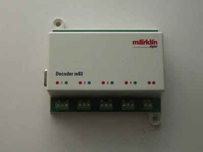 60831 Märklin Decoder m83 für Magnetartikel Spur H0 Wechselstrom digital - Bild 1 von 4