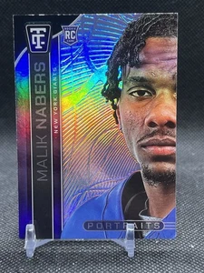 MALIK NABERS π 2024 Panini Totally Certified Rookie #5 | New Yorks Giants - Picture 1 of 2