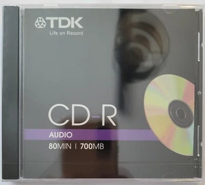 TDK CD-R AUDIO, 80MIN & 700MB #VERSIEGELT - Bild 1 von 2